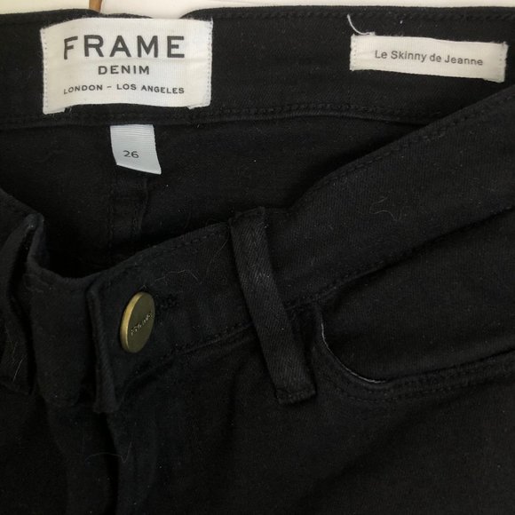 Womens Frame Denim Le Skinny de Jeanne jeans - Picture 5 of 6